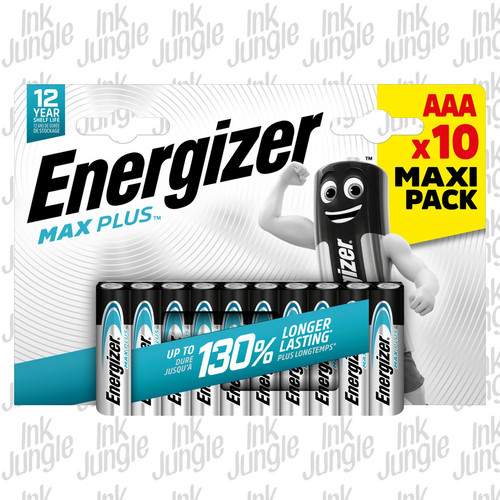Pack energizer max plus - of, 10