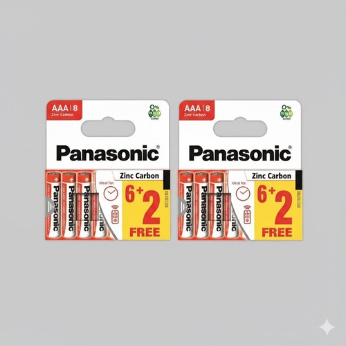 Panasonic zinc carbon - zinc,