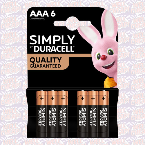 Duracell aaa simply - aaa, alkaline