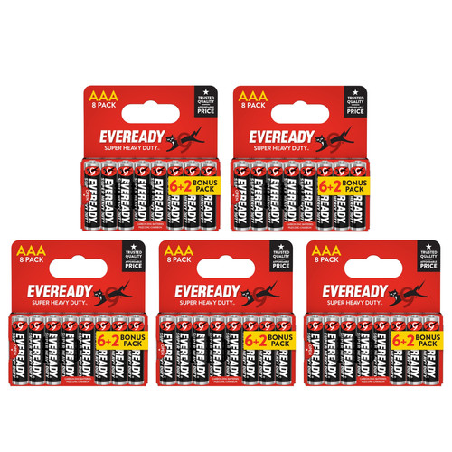 Eveready super heavy duty aaa - heavy,