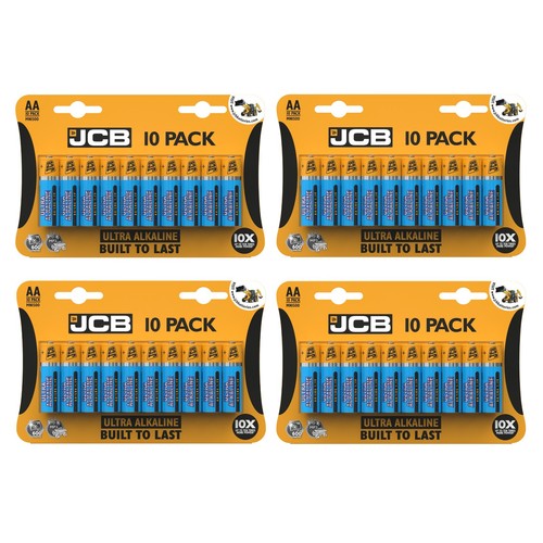 Pack jcb ultra alkaline aa - jcb,