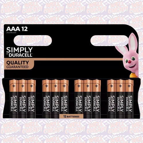 Duracell aaa simply alkaline - duracell,
