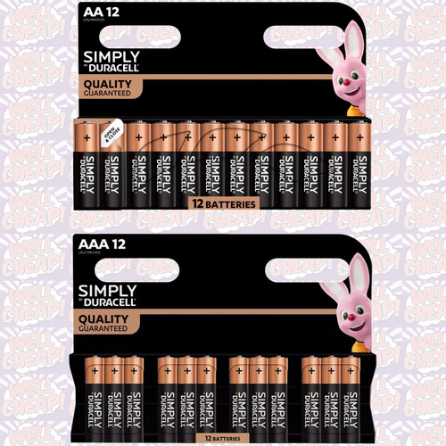 Duracell aaa batteries 24 - aaa,