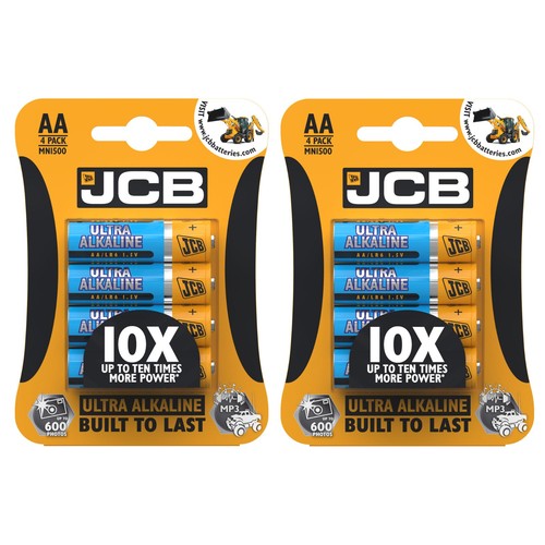 Pack jcb ultra alkaline - jcb,