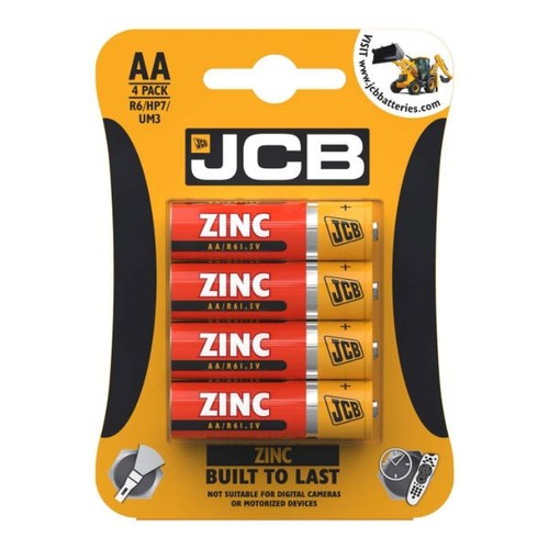 Jcb zinc batteries pack - jcb,